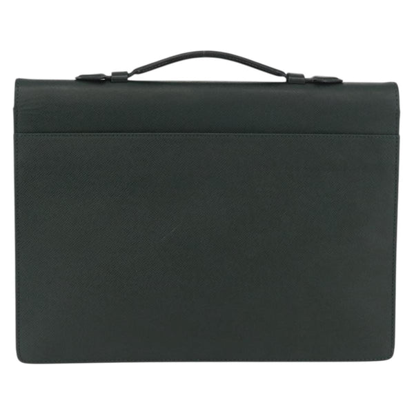 Louis Vuitton Serviette Kourad Briefcase Taiga Leather