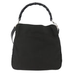 Gucci Vintage Bamboo Handle Bag Nylon - image 1