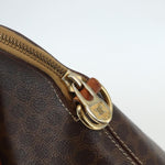 Celine Vintage Macadam Handbag Canvas and Leather - image 18