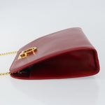 Salvatore Ferragamo Vintage Gancini Chain Shoulder Bag Leather Small - image 4