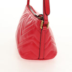 Gucci GG Marmont Pochette Shoulder Bag Matelasse Leather Small - image 4