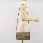 Christian Dior Vintage Honeycomb Shoulder Bag Canvas and Leather - image 13