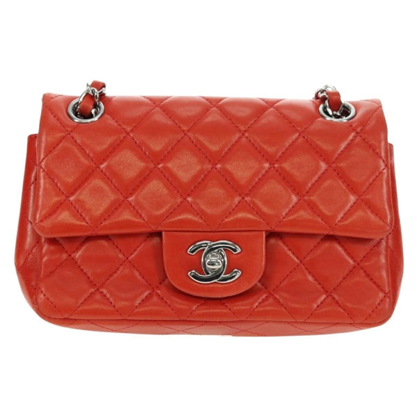 Chanel Flap Shoulder Bag Leather
