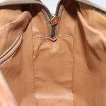 Celine Vintage Macadam Shoulder Bag Canvas and Leather - image 20