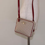 Celine Vintage Macadam Shoulder Bag Canvas Small - image 14