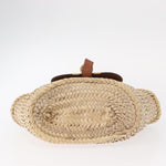 Chloe Marcie Basket Bag Raffia and Leather Mini - image 15