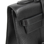 Hermes Kelly Handbag Black Ardennes with Gold Hardware 32 - image 9