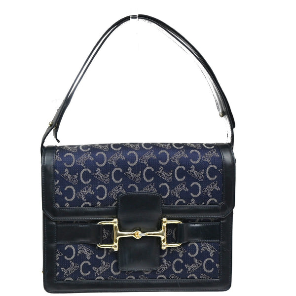 Celine Horse Carriage Shoulder bag Canvas and Leather - image 1