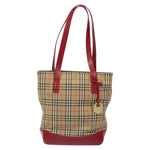 Burberry Nova Check Tote Canvas and Leather - image 1