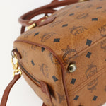 MCM Visetos logogramme Handbag Canvas and Leather - image 8