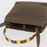 Salvatore Ferragamo Vala Handbag Canvas - image 7