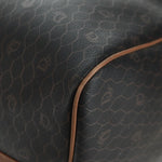 Christian Dior Vintage Honeycomb Boston bag Canvas and Leather - image 9