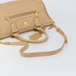 Prada Front Zip Convertible Satchel Cervo Leather Medium - image 14