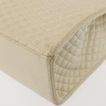 Bally Vintage Handbag Quilted Leather - image 10