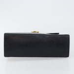 Salvatore Ferragamo Gancini Convertible Top Handle Bag Leather Medium - image 14