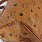 MCM Visetos logogramme Handbag Canvas and Leather - image 9