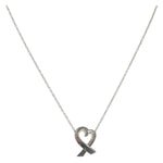 Tiffany & Co. Paloma Picasso Loving Heart Pendant Necklace Silver 925 - image 3