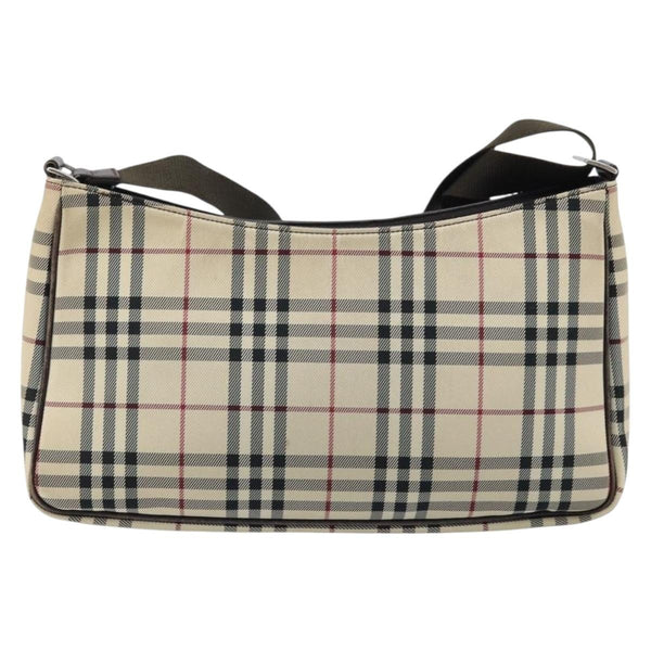 Burberry Nova check Shoulder bag Canvas and Leather