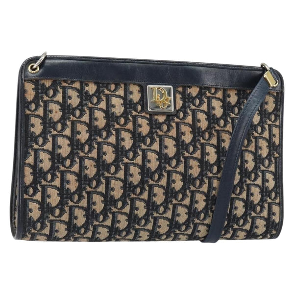 Christian Dior Vintage Trotter Shoulder Bag Canvas medium - image 1