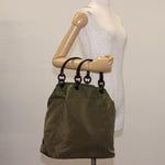 Prada Resin Handle Tote Tessuto - image 16