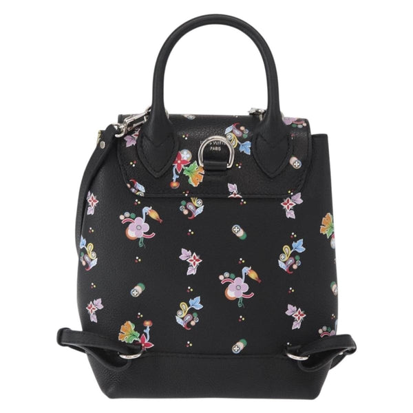 Louis Vuitton Lockme Backpack Floral Printed Leather Mini