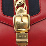 Gucci Sylvie Chain Shoulder Bag Leather Mini - image 13