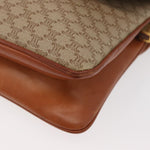 Celine Vintage Macadam Shoulder Bag Canvas and Leather - image 10