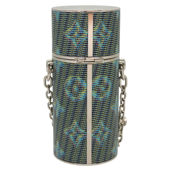 Louis Vuitton Lipstick Case on Chain Damier Monogram LV Pop Canvas