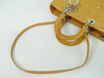 Christian Dior Vintage Lady Dior Bag Cannage Quilt Patent Medium - image 7