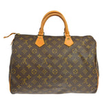 Louis Vuitton Speedy Handbag Monogram Canvas 35 - image 2