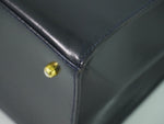 Gucci Vintage Lady Lock Top Handle Bag Leather Medium - image 7