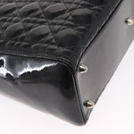 Christian Dior Lady Dior Bag Cannage Quilt Patent Medium - image 11