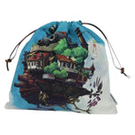 Loewe Paula Drawstring Pouch Printed Canvas Small - image 1