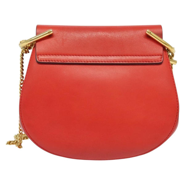 Chloe Drew Crossbody Bag Leather and Suede Small