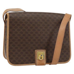 Celine Vintage Macadam Shoulder Bag Canvas and Leather - image 1