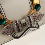 Miu Miu Madras Crystal Buckle Shoulder Bag Leather Small - image 15