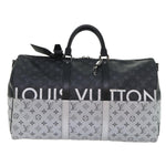 Louis Vuitton Keepall Bandouliere Bag Monogram Eclipse Split Canvas 50 - image 19