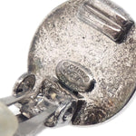 Chanel Vintage CC Round Clip-On Earrings Metal Small - image 4