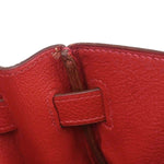 Hermes Kelly Handbag Red Togo with Gold Hardware 32 - image 18