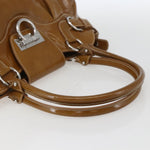 Salvatore Ferragamo Gancini handbag Patent leather - image 8