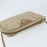 Christian Dior Vintage Honeycomb Shoulder Bag Canvas and Leather - image 14