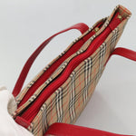 Burberry Nova Check Tote Canvas and Leather - image 16