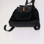 Gucci Gucci bamboo backpack daim mini - image 14