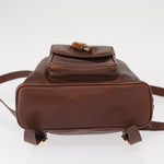 Gucci Vintage Bamboo Backpack Leather Mini - image 20