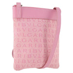 Bvlgari Logomania Shoulder Bag Canvas with Leather - image 18