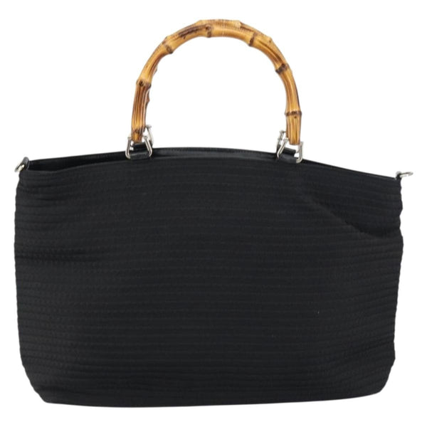Gucci Vintage Bamboo Handle Bag Nylon