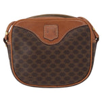 Celine Vintage Macadam Shoulder Bag Canvas and Leather - image 19
