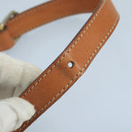 Celine Vintage Macadam Circle Logo Shoulder Bag Canvas and Leather - image 17