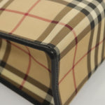 Burberry Nova Check Tote canvas check pattern Small - image 10