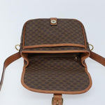 Celine Vintage Macadam Shoulder Bag Canvas and Leather - image 19